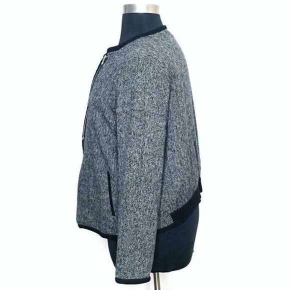 !Oversized! Marissa Webb L Navy Phoebe Jacket - Picture 5 of 5